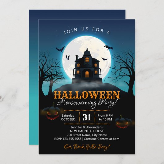 Uitnodiging van de Partij voor de Opwarming van de (Voorkant / Achterkant)