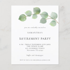 Uitnodiging van de Partij voor de Pensionering Euc