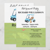 Uitnodiging van de Partij voor de Pensionering Gol (Voorkant / Achterkant)