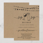 Uitnodiging van de Partij voor de Pensionering van (Voorkant / Achterkant)