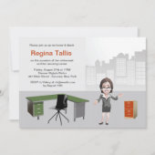 Uitnodiging van de Partij voor de Pensionering van (Voorkant)