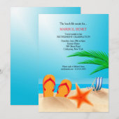 Uitnodiging van de Partij voor de Pensionering van (Voorkant / Achterkant)