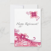 Uitnodiging van de Partij voor de Pensionering van (Voorkant)