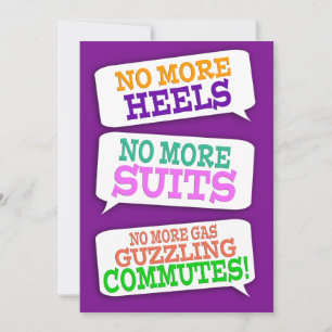 Uitnodiging van de Partij voor de Pensionering van