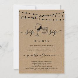 Uitnodiging van de Partij voor de Pensionering van