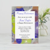 Uitnodiging van de Partij voor de Pensionering van (Staand voorkant)