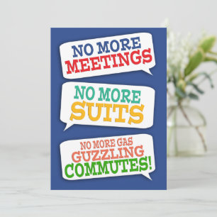 Uitnodiging van de Partij voor de Pensionering van