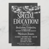 Uitnodiging van de Partij voor de Speciale Onderwi (Voorkant / Achterkant)