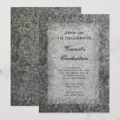 Uitnodiging van de Partij voor de Stone Graduation (Voorkant / Achterkant)