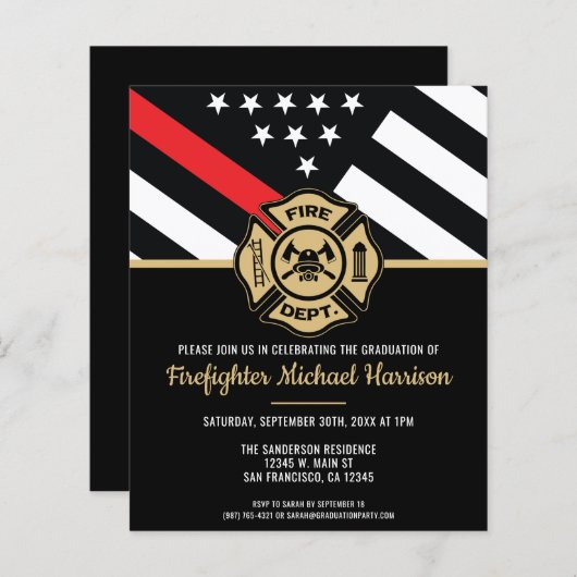 Uitnodiging van de Partij voor de Studiegroep van  (Voorkant / Achterkant)