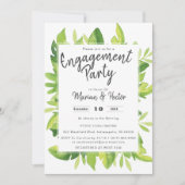 Uitnodiging van de Partij voor de Tropische waterv (Voorkant)