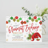 Uitnodiging van de partij voor de uitwisseling van (Staand voorkant)