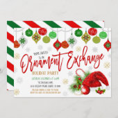 Uitnodiging van de partij voor de uitwisseling van (Voorkant / Achterkant)