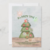 Uitnodiging van de partij voor de uitwisseling van (Achterkant)