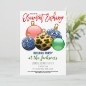 Uitnodiging van de partij voor de uitwisseling van (Staand voorkant)