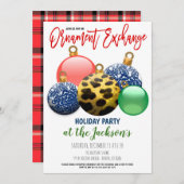 Uitnodiging van de partij voor de uitwisseling van (Voorkant / Achterkant)