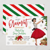 Uitnodiging van de partij voor de uitwisseling van (Voorkant / Achterkant)