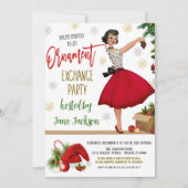 Uitnodiging van de partij voor de uitwisseling van (Voorkant)