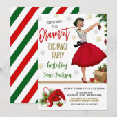 Uitnodiging van de partij voor de uitwisseling van (Voorkant / Achterkant)