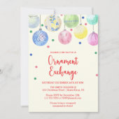 Uitnodiging van de partij voor de uitwisseling van (Voorkant)