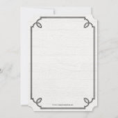 Uitnodiging van de Partij voor de Witte Graduatie (Achterkant)