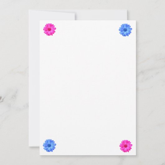 Uitnodiging van de partij voor gendergelijkheid in (Achterkant)