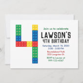 Uitnodiging van de Partij voor het Blok van de Bou (Voorkant)