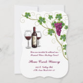 Uitnodiging van de partij voor het tellen van graf (Voorkant)