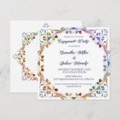 Uitnodiging van de partij voor het verzamelen van  (Voorkant / Achterkant)