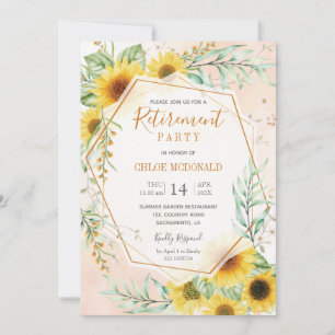 Uitnodiging van de Partij voor Pensionering met zo