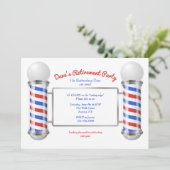 Uitnodiging van de Partij voor Pensionering van Ba (Staand voorkant)