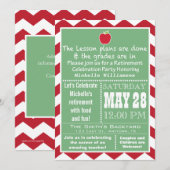 Uitnodiging van de Partij voor pensionering van le (Voorkant / Achterkant)