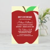 Uitnodiging van de Partij voor pensionering van le (Staand voorkant)