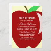 Uitnodiging van de Partij voor pensionering van le (Voorkant / Achterkant)