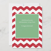 Uitnodiging van de Partij voor pensionering van le (Achterkant)