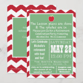 Uitnodiging van de Partij voor pensionering van le (Voorkant / Achterkant)