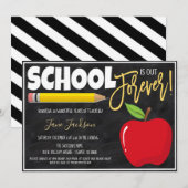 Uitnodiging van de Partij voor pensionering van le (Voorkant / Achterkant)