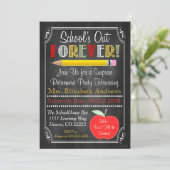 Uitnodiging van de Partij voor pensionering van le (Staand voorkant)