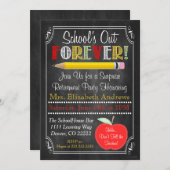 Uitnodiging van de Partij voor pensionering van le (Voorkant / Achterkant)