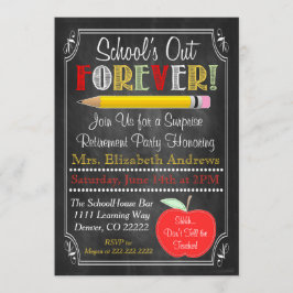 Uitnodiging van de Partij voor pensionering van le