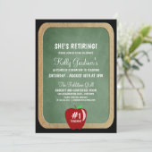 Uitnodiging van de Partij voor pensionering van le (Staand voorkant)