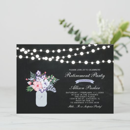 Uitnodiging van de partij voor vervroegde uittredi (Staand voorkant)