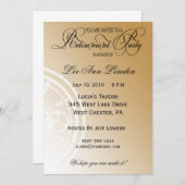 Uitnodiging van de partij voor vervroegde uittredi (Voorkant / Achterkant)