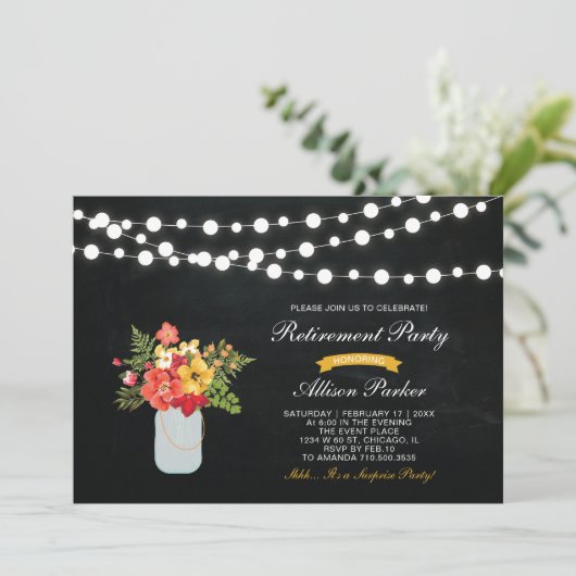 Uitnodiging van de partij voor vervroegde uittredi (Staand voorkant)