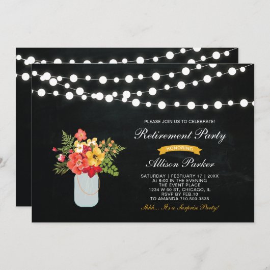 Uitnodiging van de partij voor vervroegde uittredi (Voorkant / Achterkant)