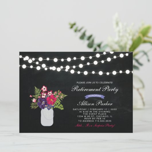 Uitnodiging van de partij voor vervroegde uittredi (Staand voorkant)