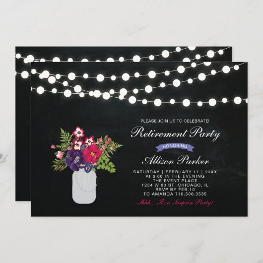 Uitnodiging van de partij voor vervroegde uittredi (Voorkant / Achterkant)