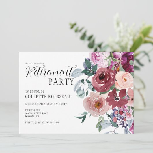 Uitnodiging van de partij voor vervroegde uittredi (Staand voorkant)