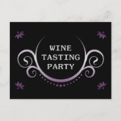 uitnodiging van de partij voor wijnbereiding (Voorkant)