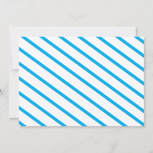 Uitnodiging van de partij Waterslide Birthday (Achterkant)